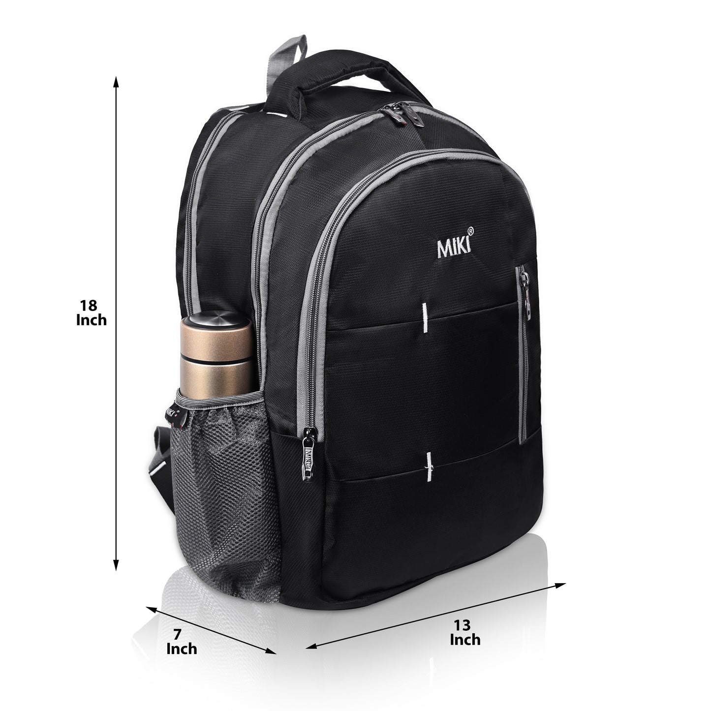 Mikibags School & College Backpack – Spacious, Lightweight & Durable
