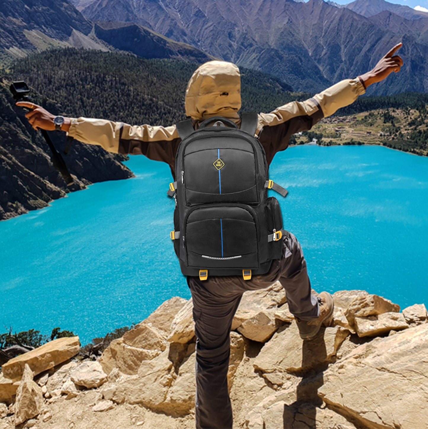 Leoceros Mikibags Travel Backpack – Heavy Duty & Spacious Travel Companion