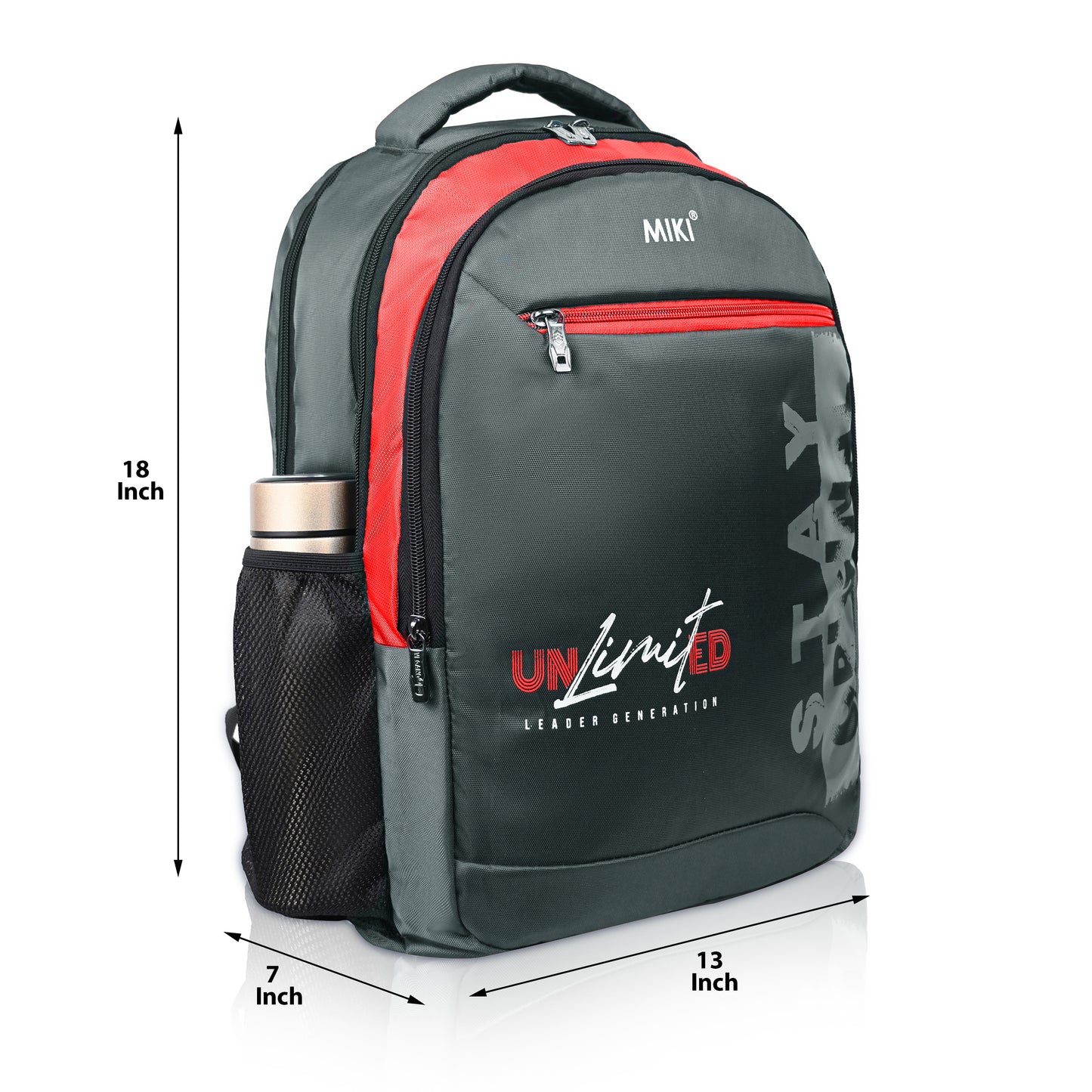 Unlimited Edition School & College Backpack – Stylish, Lightweight & Spacious
