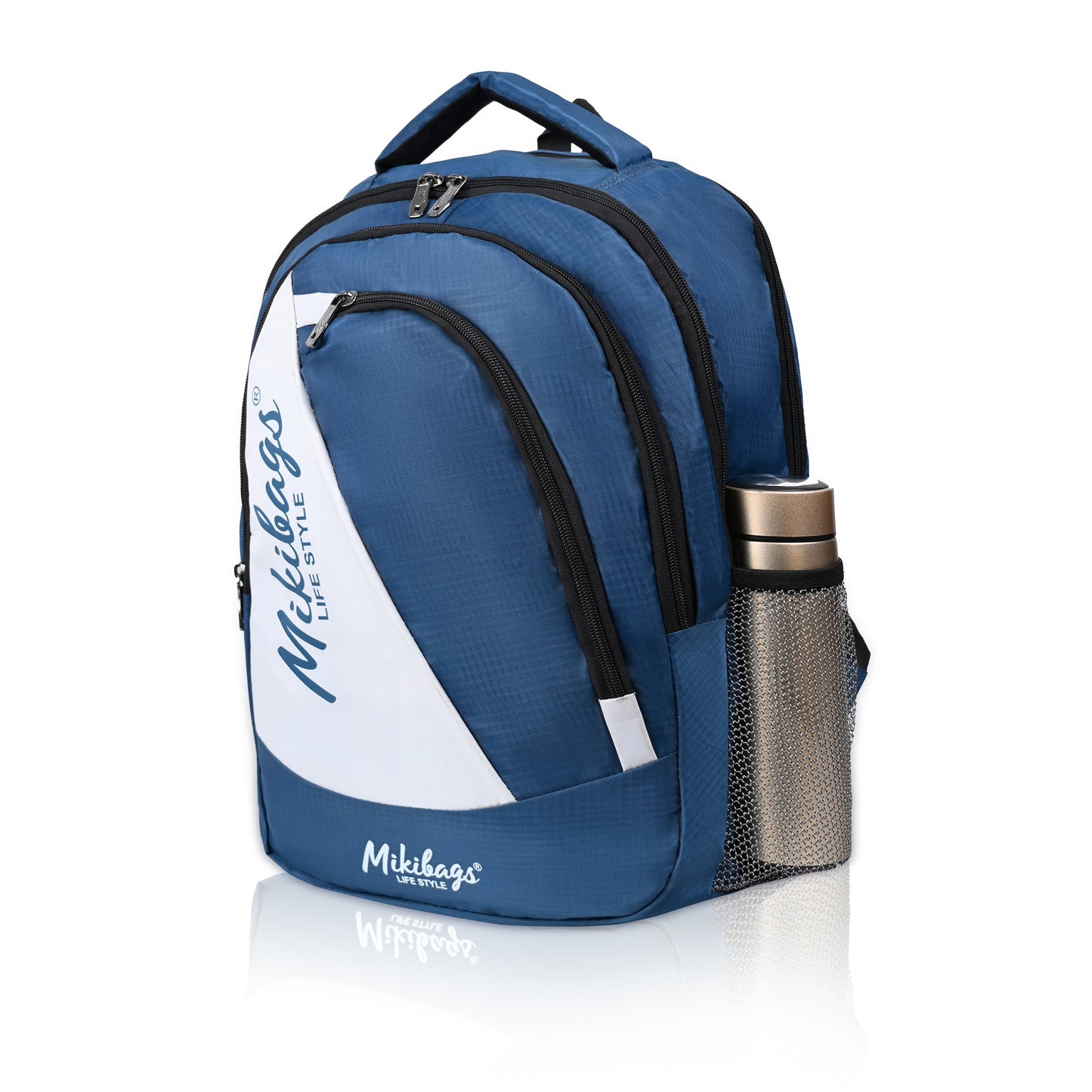 Mikibags Panel Backpack – Stylish & Spacious for Daily Use
