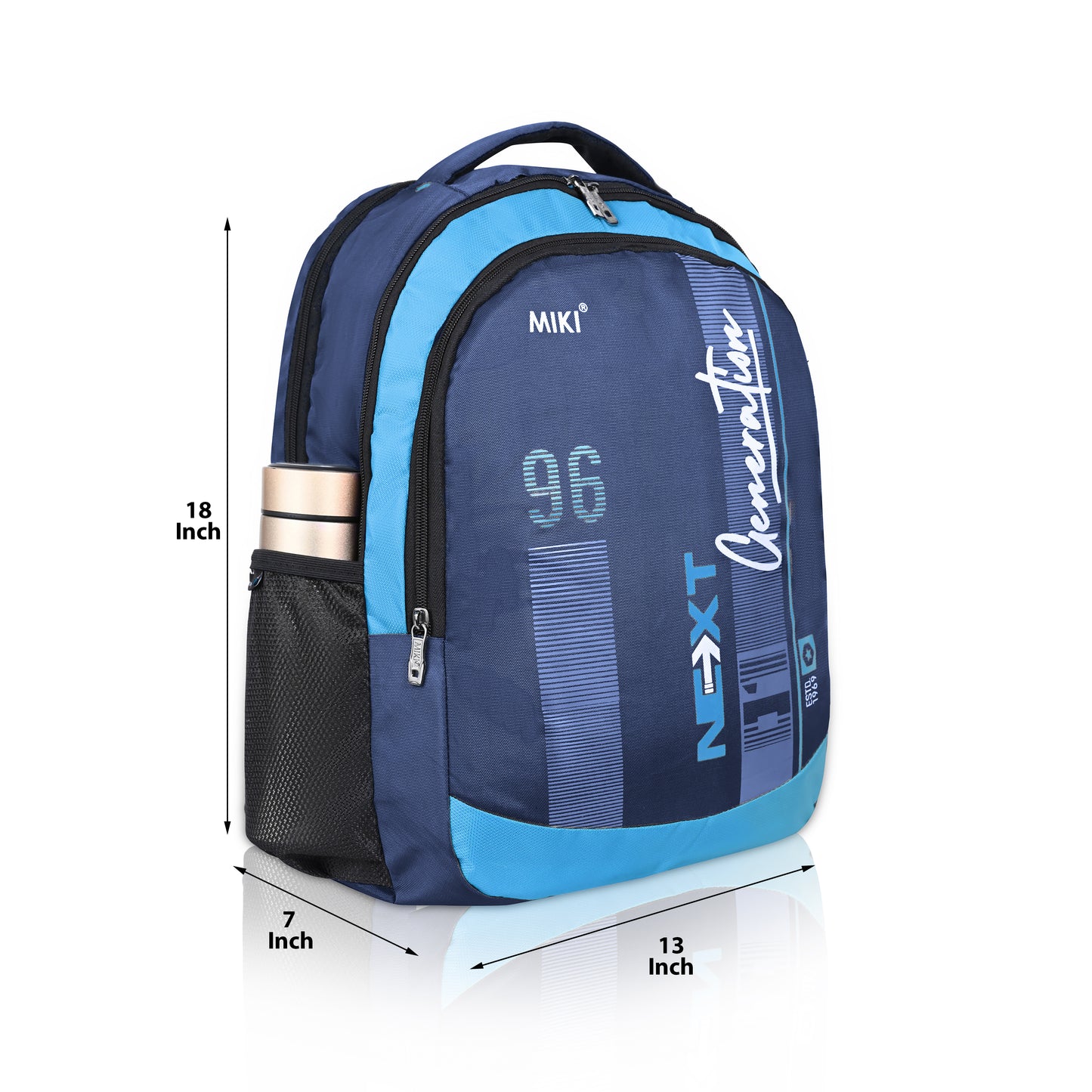 Miki Next Generation School & College Backpack – Modern, Durable & Spacious