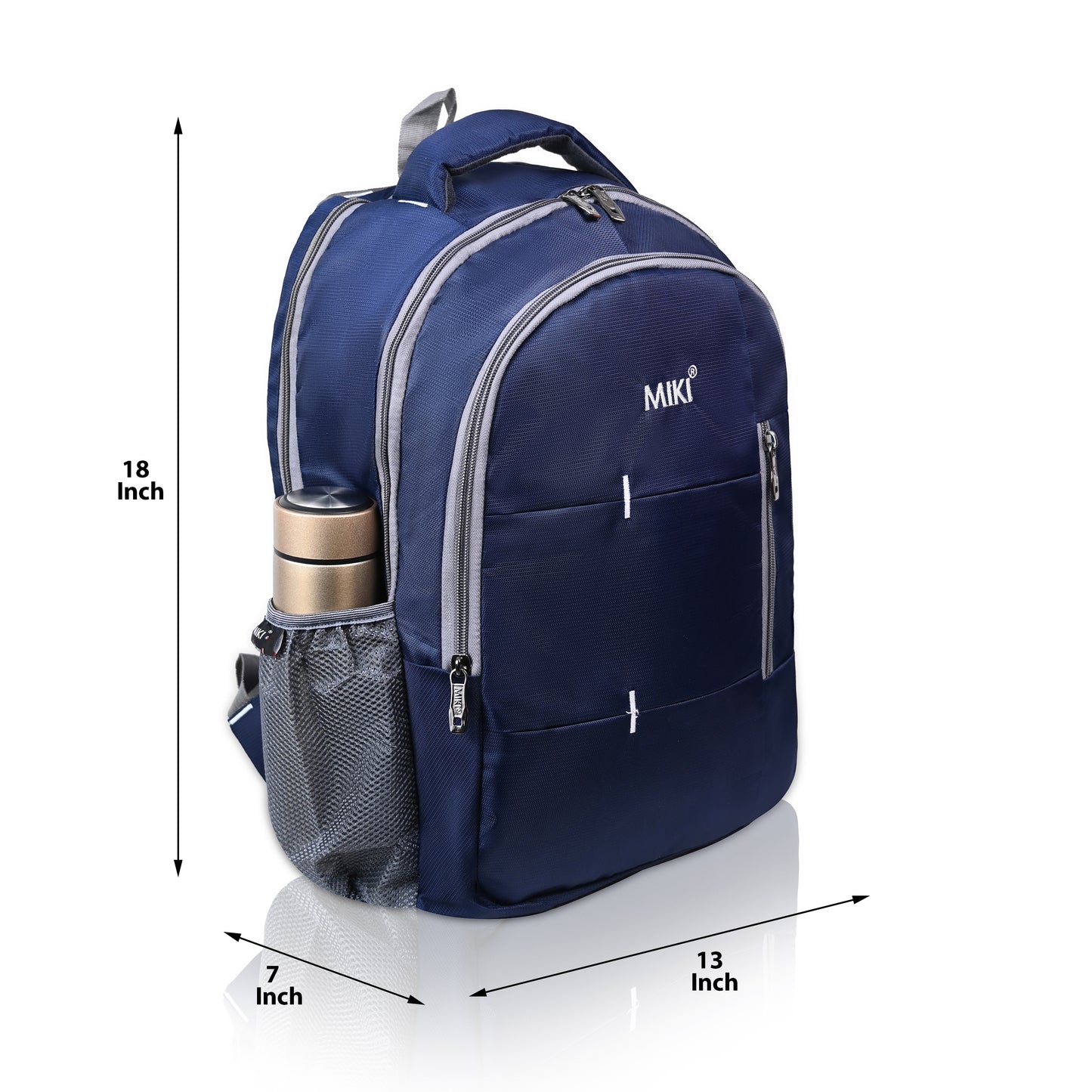 Mikibags School & College Backpack – Spacious, Lightweight & Durable