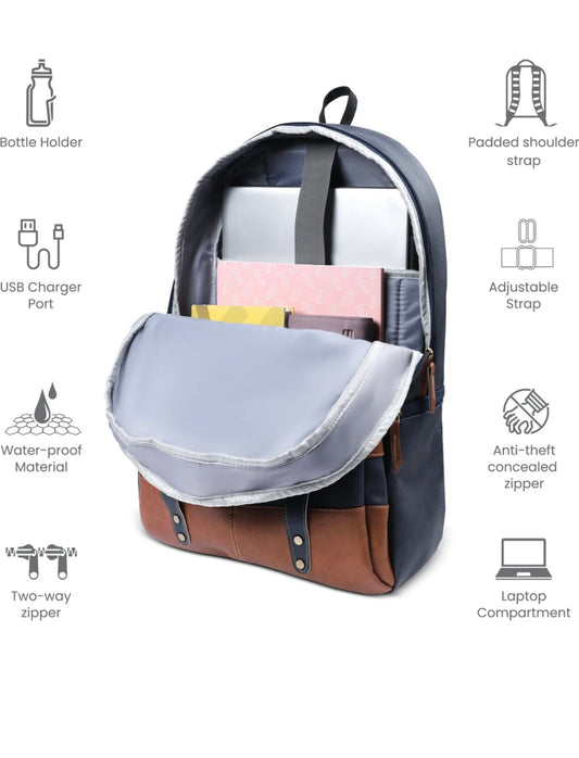Leoceros Travel Wear Backpack – Stylish, Compact & Durable for Daily Use