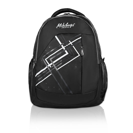 Mikibags Geometric Backpack – Tough Polyester Build, Trendy & Practical