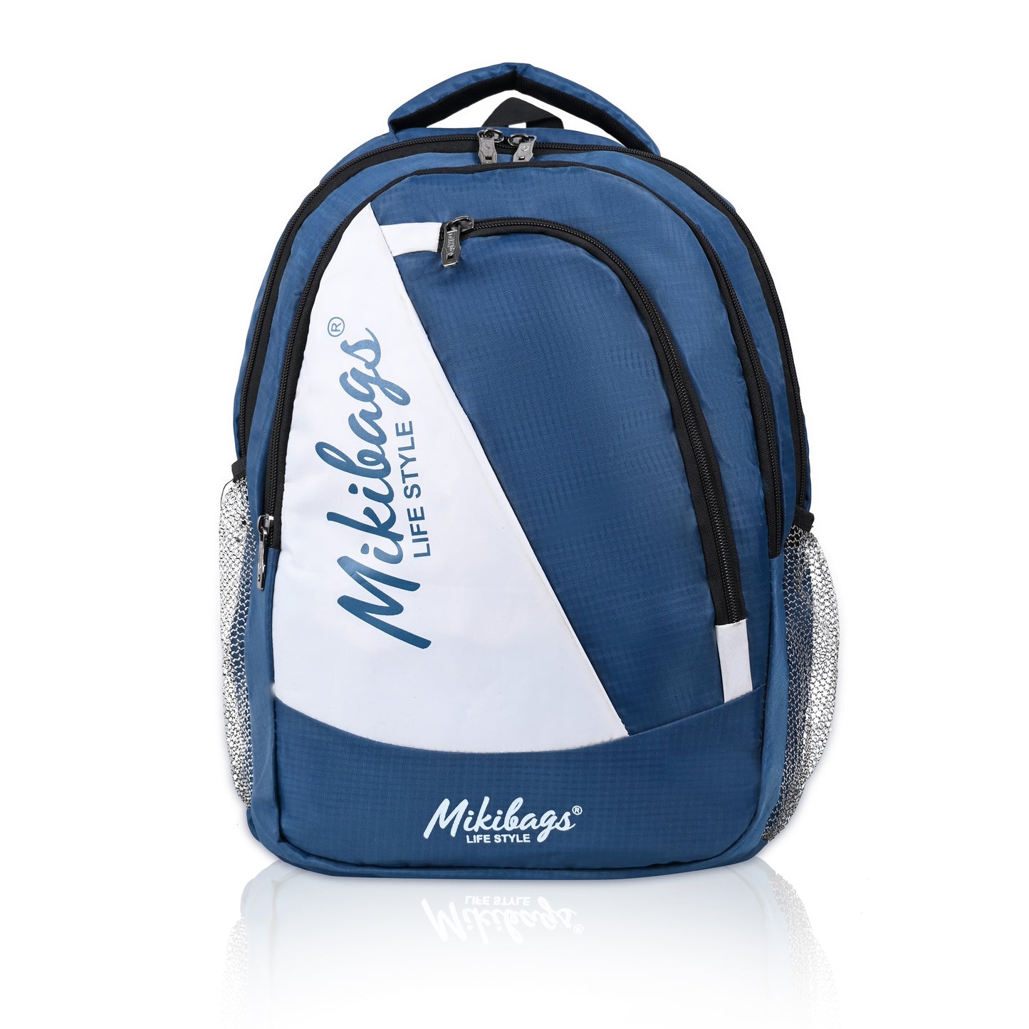 Mikibags Panel Backpack – Stylish & Spacious for Daily Use