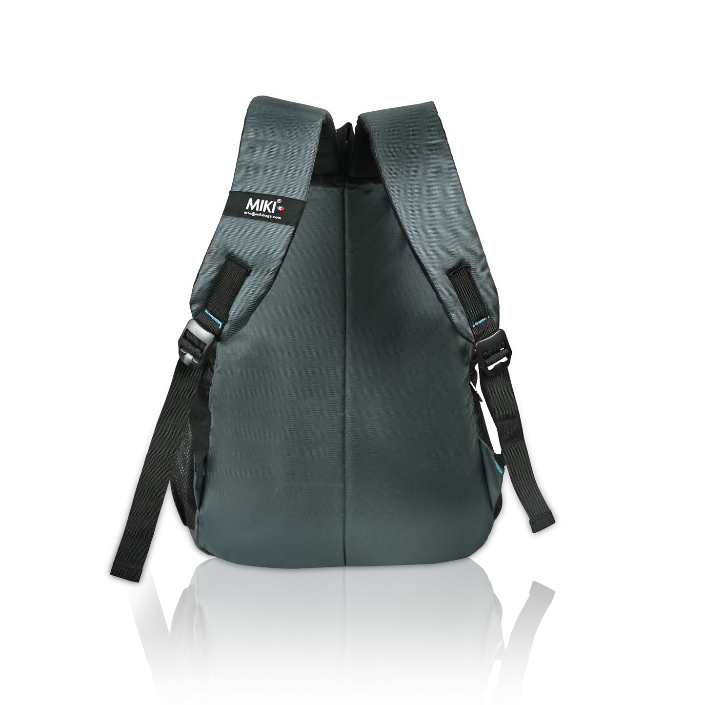 Miki Navy Blue Laptop Backpack for Men & Women | Water-Resistant & Lightweight | Office, College & Travel Bag