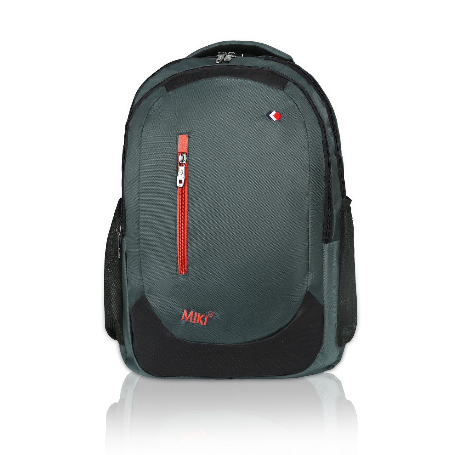 Miki Navy Blue Laptop Backpack for Men & Women | Water-Resistant & Lightweight | Office, College & Travel Bag