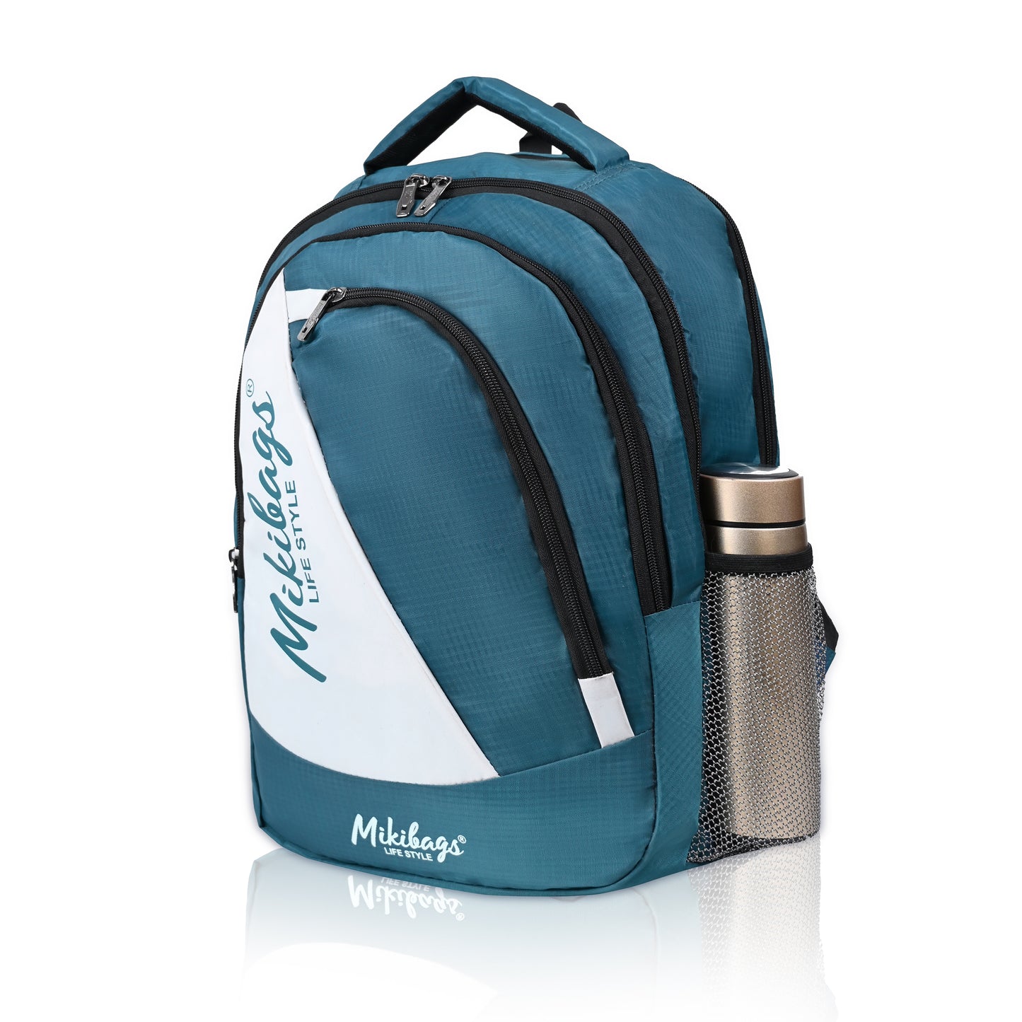 Mikibags Panel Backpack – Stylish & Spacious for Daily Use