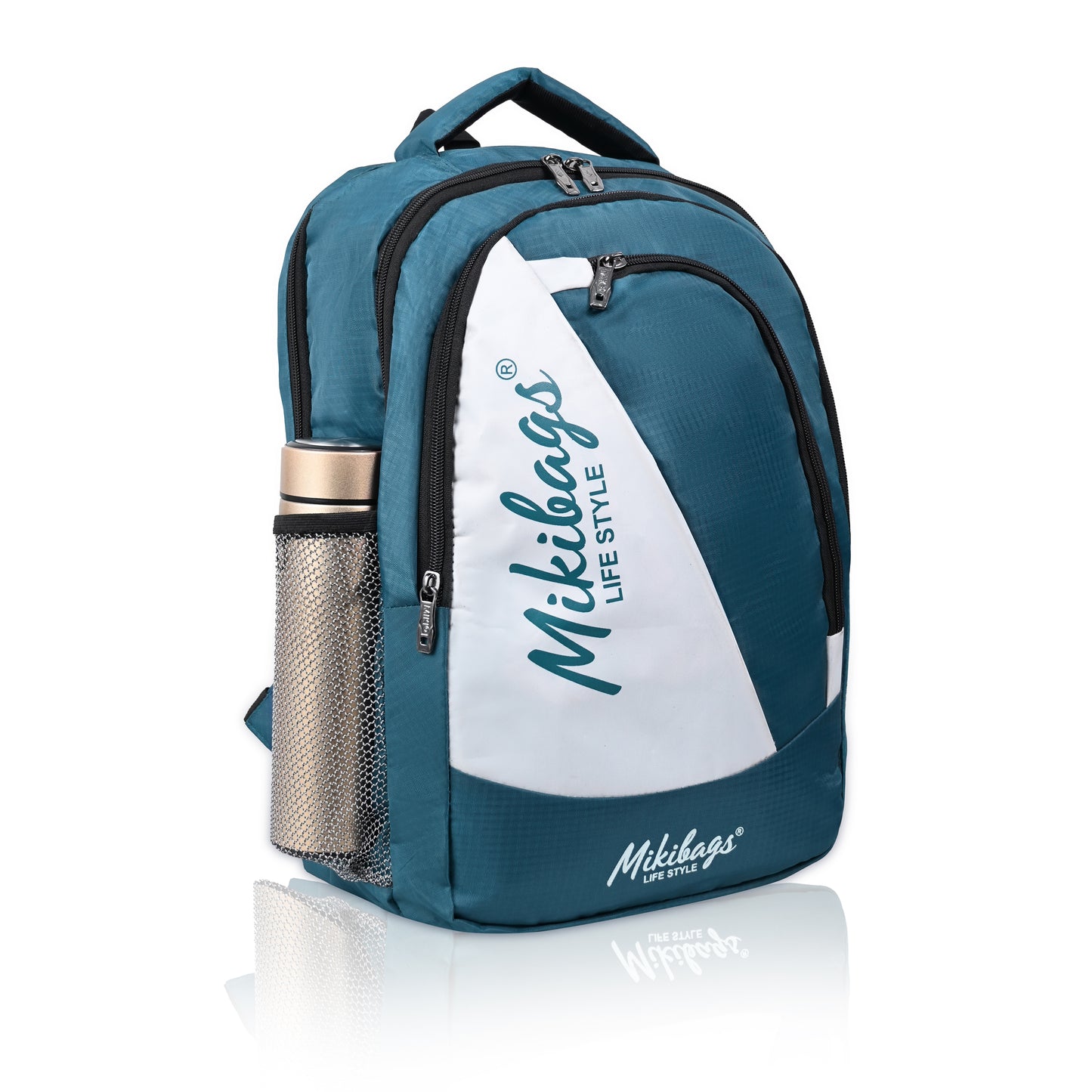 Mikibags Panel Backpack – Stylish & Spacious for Daily Use